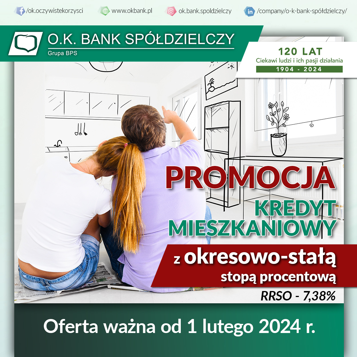 Kredyt mieszkaniowy PROMOCJA FB 2024