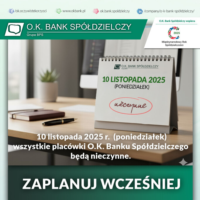 nieczynne 10 listopada 2025